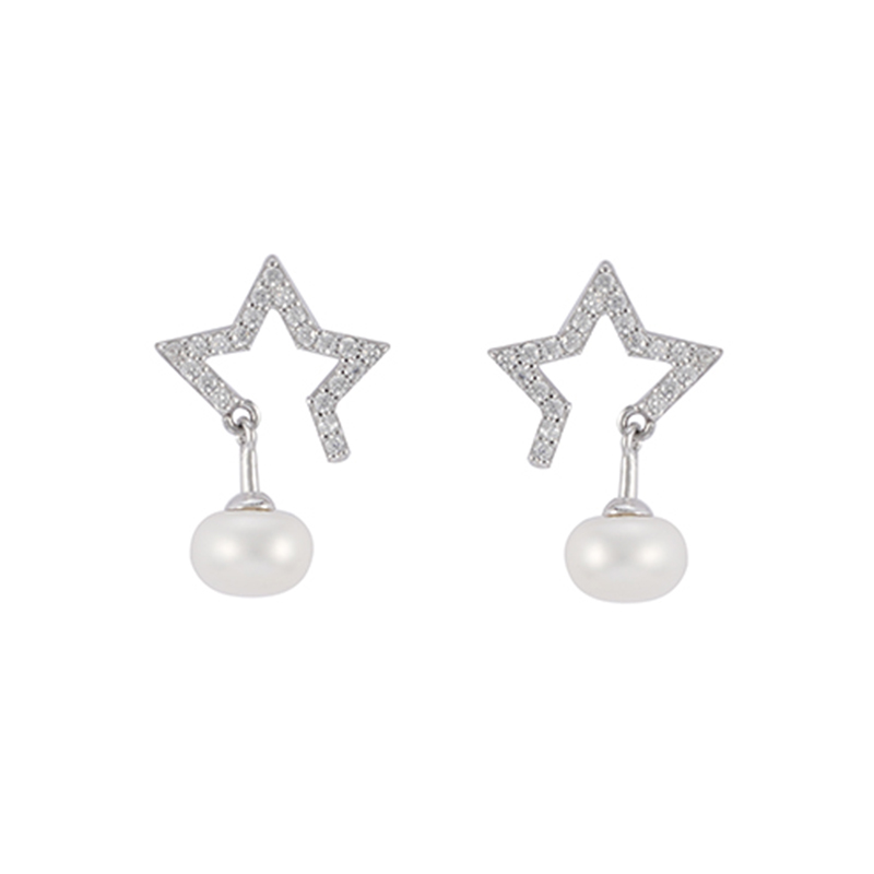 星形珍珠耳钉 出厂价 $1.74-2.24