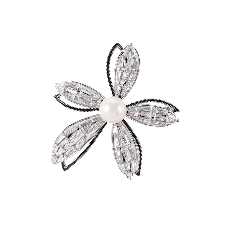 花卉胸针珍珠装饰 $7.0-7.5